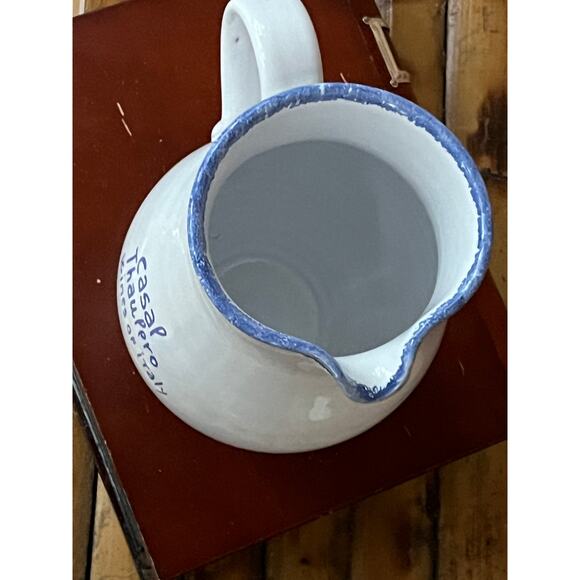 Vintage Casal Thaulero Wine Pitcher Jug by Castelli Italy - Picture 7 of 10